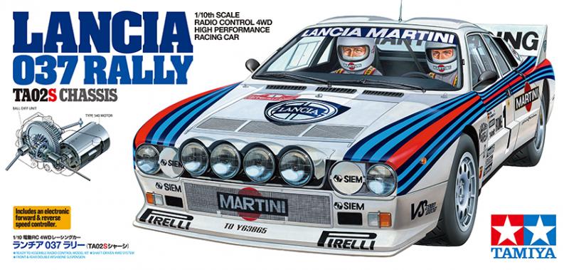 Tamiya Lancia 037 Rally - TA02-S 58654