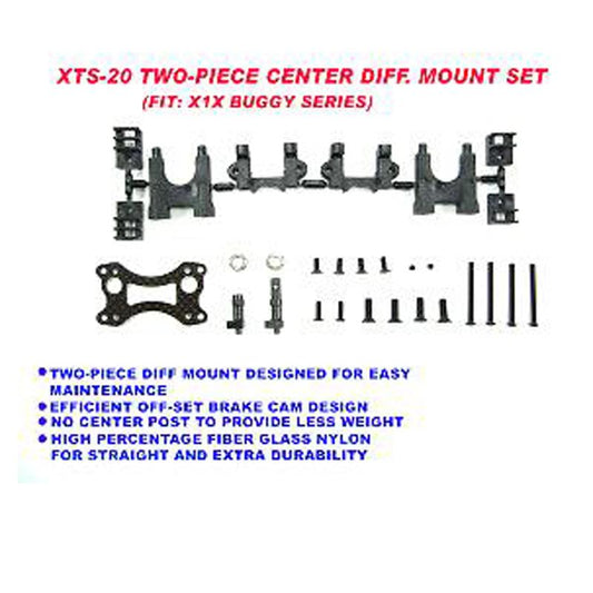 Hong Nor XTS-20 - Plastic Center Diff. Set