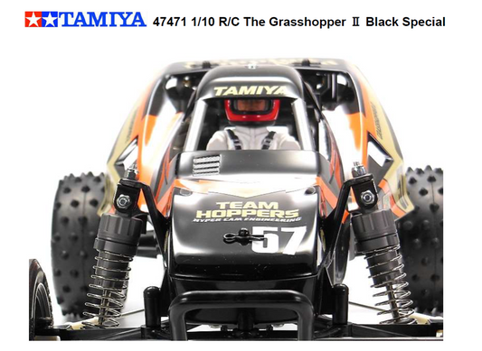 Tamiya The Grasshopper II Black Edition 47471 (stock del fornitore - disponibile su ordinazione)