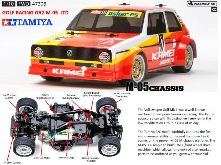 Vw golf discount rc car
