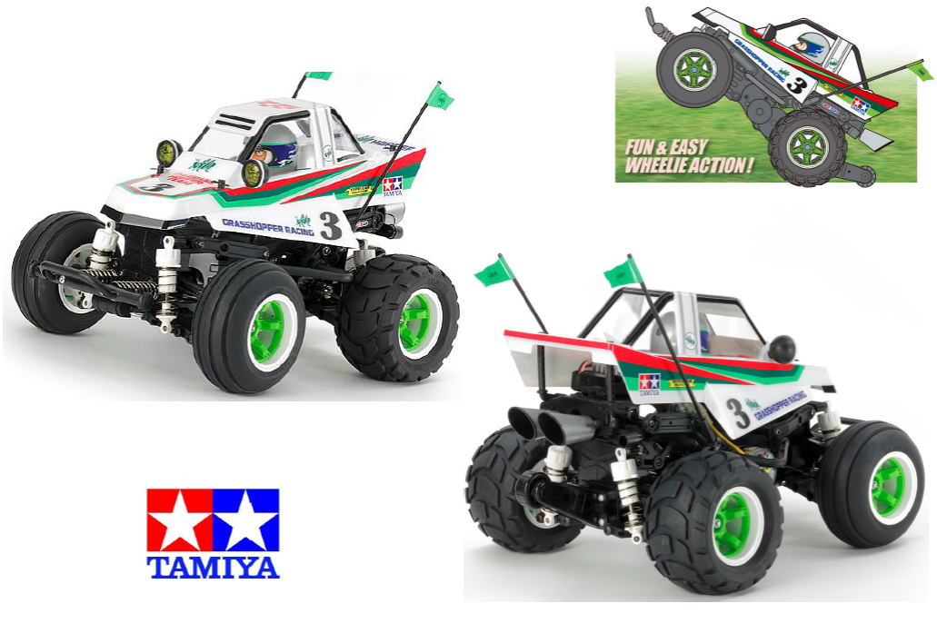 TAMIYA Comical Grasshopper WR-02CB 58662