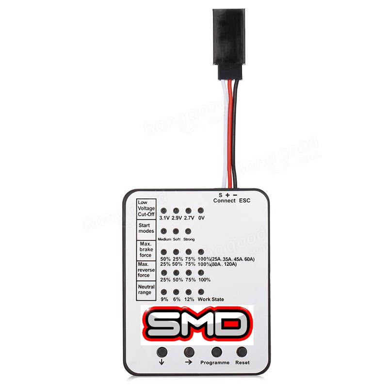 200001 - SMD Brushless combo LED Program Card