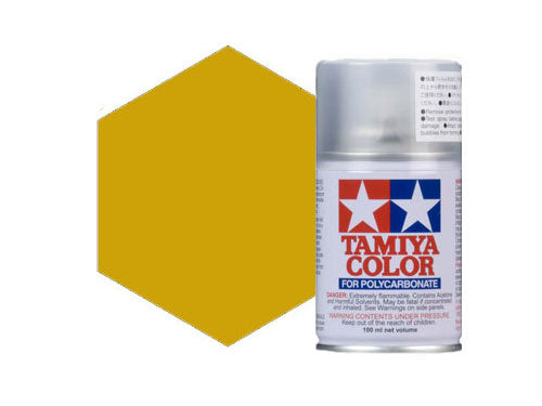 Vernice spray Tamiya PS-13 dorata in policarbonato 86013