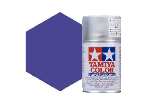 Vernice spray in policarbonato viola metallizzato Tamiya PS-18 86018
