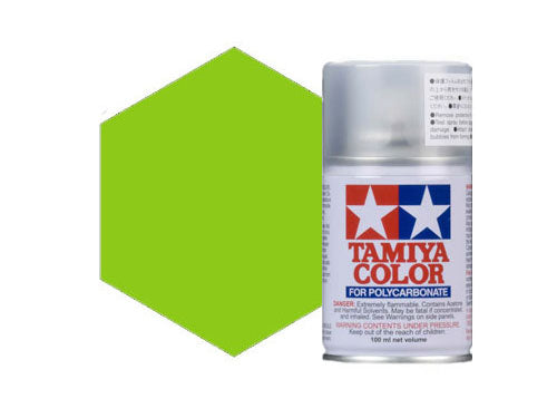 Vernice spray per policarbonato verde fluorescente Tamiya PS-28 86028