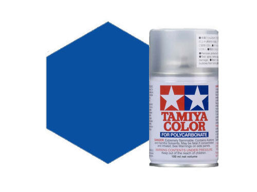 Tamiya PS-30 Brilliant Blue Polycarbonate Spray Paint 86030