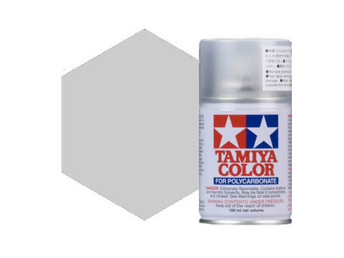 Tamiya PS-36 Translucent Silver Polycarbonate Spray Paint 86036