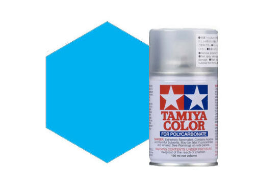 Vernice spray per policarbonato azzurro Tamiya PS-3 86003