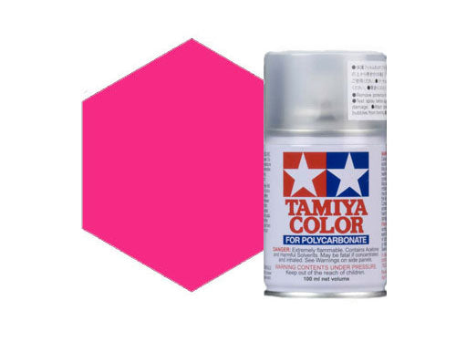 Vernice spray per policarbonato rosa traslucido Tamiya PS-40 86040