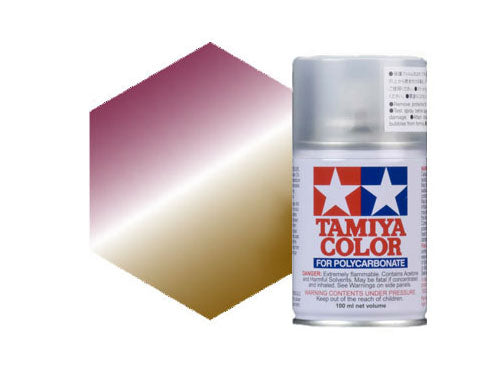 Vernice spray in policarbonato Tamiya PS-47 iridescente oro rosa 86047