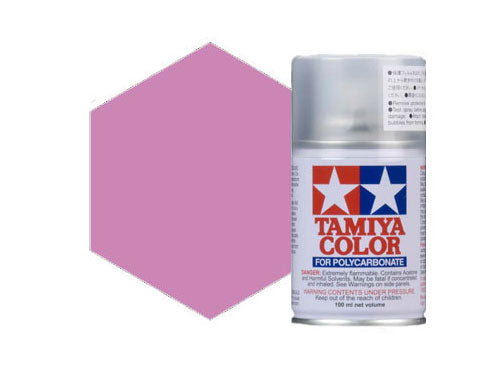 Tamiya PS-50 Sparkling Pink Anodized Aluminium Polycarbonate Spray Paint 86050