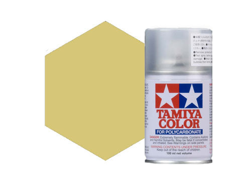 Tamiya PS-52 Champagne Gold Anodized Aluminium Polycarbonate Spray Paint 86052