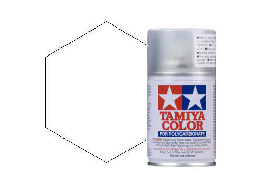 Tamiya PS-57 Pearl White Polycarbonate Spray Paint 86057