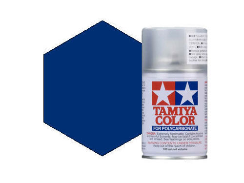 Tamiya PS-59 Dark Metallic Blue Polycarbonate Spray Paint 86059