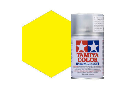Tamiya PS-6 Yellow Polycarbonate Spray Paint 86006