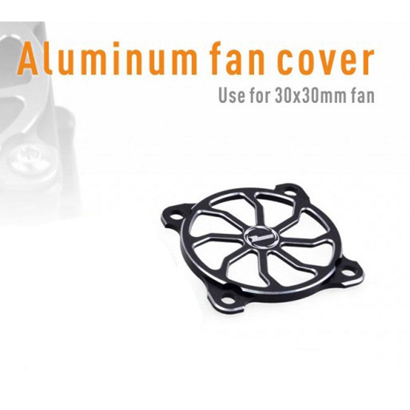 Surpass alloy fan cover 30x30mm black color & 4 PCS screw