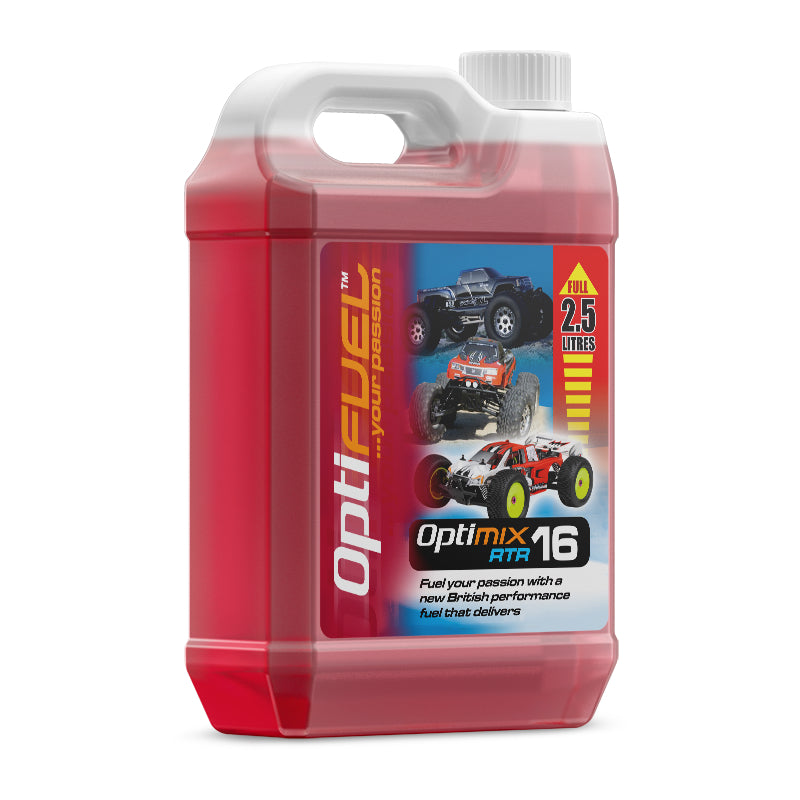 Optifuel OPTIMIX RTR 16% CARBURANTE NITRO PER AUTO 2,5 LITRI OP1002