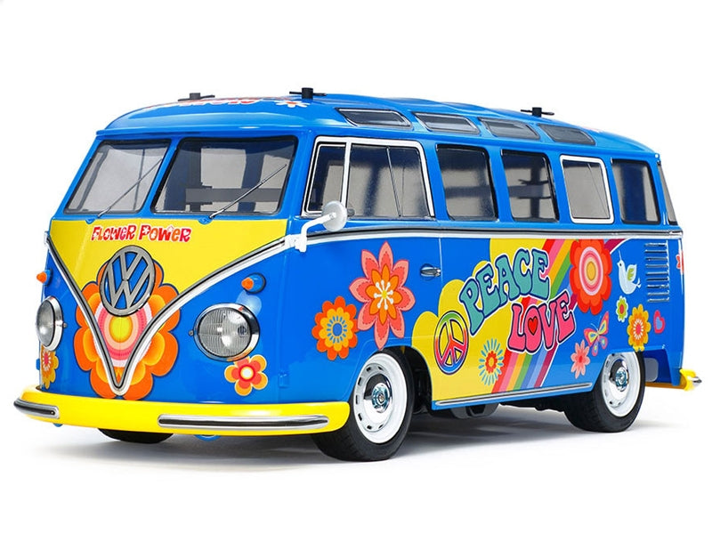 Tamiya VW Type 2 (T1) Pre-Painted Flower Power M-05 47453